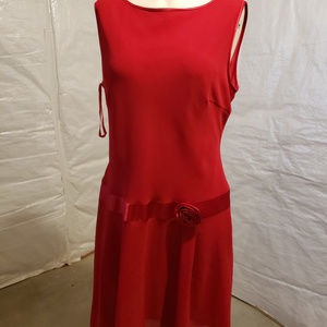 Jones New York Tea Length Dress